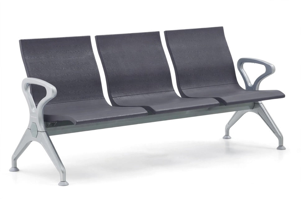 BENCH PU Gris Espera 3 Plazas | IPEG GROUP